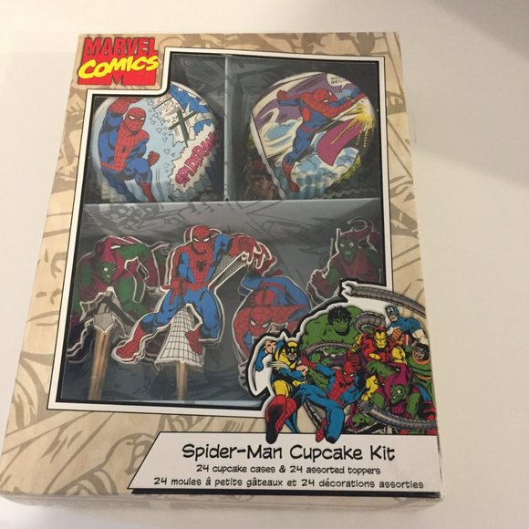 Spiderman Marvel Comics cupcake kits x 2 - Picture 2 of 3